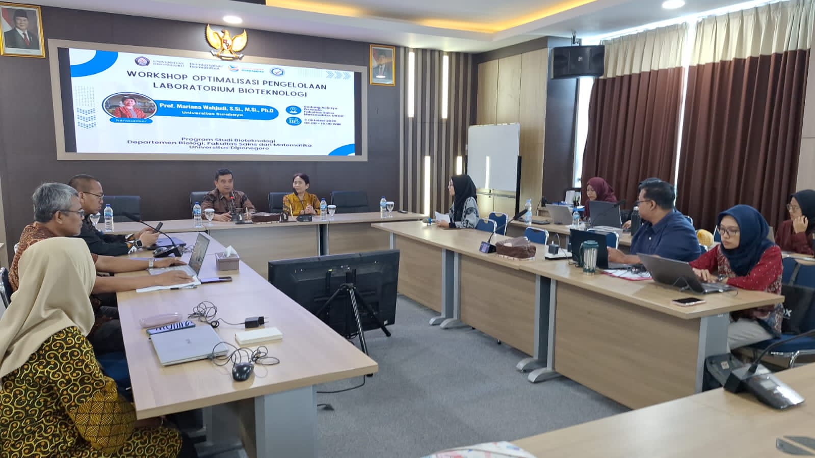 Pendampingan Pengelolaan Laboratorium Bioteknologi: Langkah Strategis UNDIP Wujudkan Laboratorium Unggul dan Modern