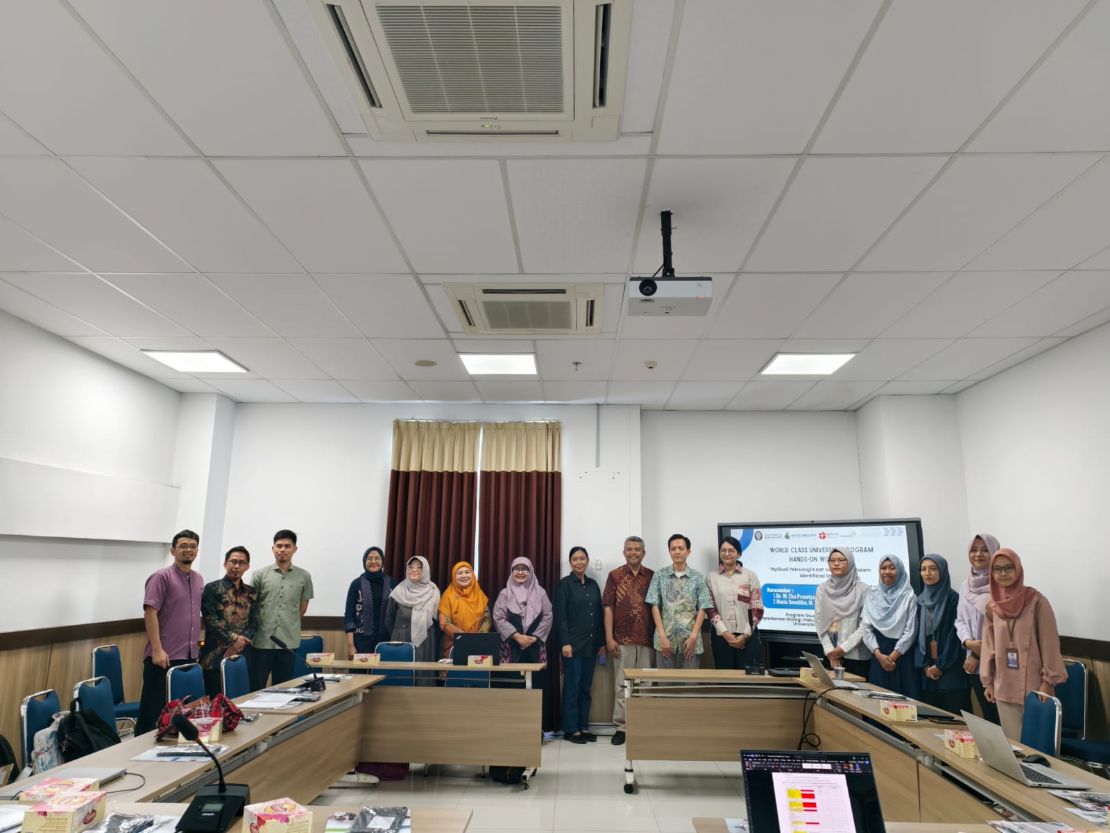 Genomic Technology Workshop: UNDIP Biotechnology Strengthens Research Capacity through KASP Genotyping Application in Collaboration with Sciencewerke